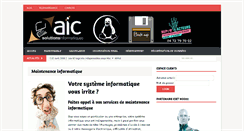 Desktop Screenshot of aic-informatique.com